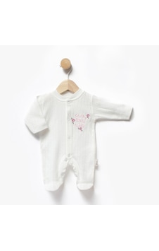 Flexi Bebek Tulumu 252308 Beyaz Flexi Bebek Tulumu 252308 Beyaz
