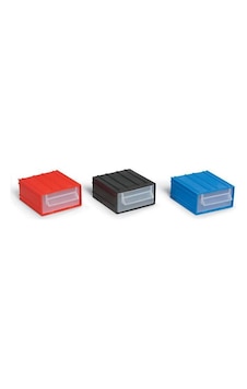 Portbag Pç011 Çekmece Mavi-Kırmızı Portbag Pç011 Çekmece Mavi-Kırmızı