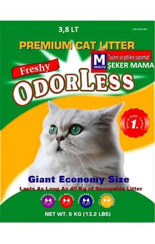 Odorless Micro Kristal Kedi Kumu 3.8 L