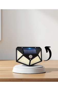 Güneş Enerjili Bahçe Lambası 100 Led Ip65 Hareket Sensörlü Güneş Enerjili Bahçe Lambası 100 Led Ip65 Hareket Sensörlü