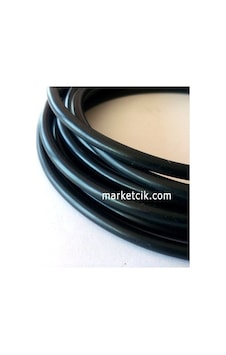 2X0.50 Mm Dekoratif Siyah Ttr. Çok Damarlı Tesisat Kablo. 5 Metre 2X0.50 Mm Dekoratif Siyah Ttr. Çok Damarlı Tesisat Kablo. 5 Metre