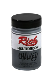 Rich Multi Decor Chalked Akrilik Boya 100 Cc 4576 Is Siyah Rich Multi Decor Chalked Akrilik Boya 100 Cc 4576 Is Siyah