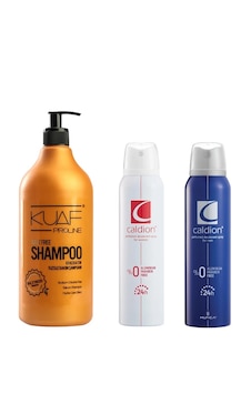 Tuzsuz Şampuan 1lt + Caldion Kadın Ve Erkek Deodorant 150ml Tuzsuz Şampuan 1lt + Caldion Kadın Ve Erkek Deodorant 150ml