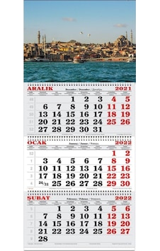 2022 Istanbul Manzaralı Takvim Modelleri 2022 Istanbul Manzaralı Takvim Modelleri