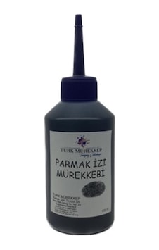 Parmak Izi Mürekkebi Siyah Renk Fingerprint İnk 100 Ml. Parmak Izi Mürekkebi Siyah Renk Fingerprint İnk 100 Ml.