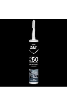 Selsil Pu 50 Profesyonel Pu Mastik 280ml - Siyah Siyah