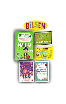 Ardışık Yayınları 2. Sınıf Bilsem Deneme Sınavı + Tablet Kitabı + Singapur Matematik Ve Zeka Oyunları Kitabı Ardışık Yayınları 2. Sınıf Bilsem Deneme Sınavı + Tablet Kitabı + Singapur Matematik Ve Zeka Oyunları Kitabı