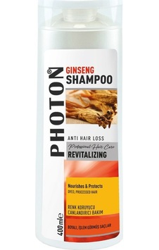 Photon Ginseng Renk Koruyucu ve Canlandırıcı Şampuan 400 ML Photon Ginseng Renk Koruyucu ve Canlandırıcı Şampuan 400 ML
