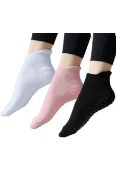 Xtr Fitness Yoga Ve Pilates Için Kaydırmaz Tabanlı Kısa Çorap 3'lü Set Xtr Fitness Yoga Ve Pilates Için Kaydırmaz Tabanlı Kısa Çorap 3'lü Set