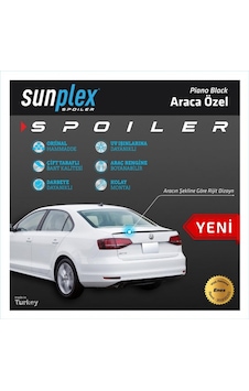 Spoiler Parlak Siyah Jetta 2010-2017 2026103 Sunplex Spoiler Parlak Siyah Jetta 2010-2017 2026103 Sunplex