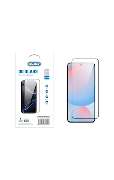 Galaxy S24 Fe Uyumlu Go Des Og Glass Antistatik Temperli Cam Ekran Koruyucu Şeffaf