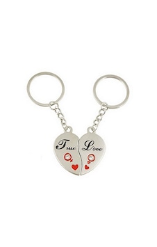 Sevgililere Özel İkili Anahtarlık - True Love 602