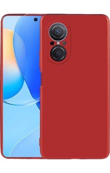 Huawei Nova 9 Se Kılıf Zore Premier Silikon Kapak Kırmızı Huawei Nova 9 Se Kılıf Zore Premier Silikon Kapak Kırmızı