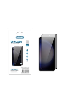 Galaxy S23 Fe Uyumlu Go Des Og Glass Privacy Antistatik Temperli Cam Ekran Koruyucu Siyah Galaxy S23 Fe Uyumlu Go Des Og Glass Privacy Antistatik Temperli Cam Ekran Koruyucu Siyah