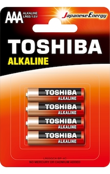 Toshıba Lr03 Bls Alk.İnce 4Lü Toshıba Lr03 Bls Alk.İnce 4Lü