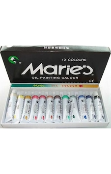 Maries Yağlı Boya 12 Li 12 ML 1381B