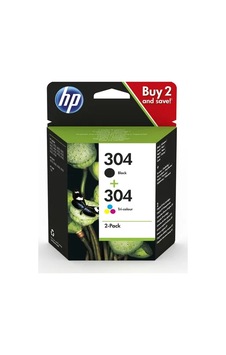Hp 3jb05ae Cmy Bk 2'li Combo Paket Mürekkep Kartuş 304