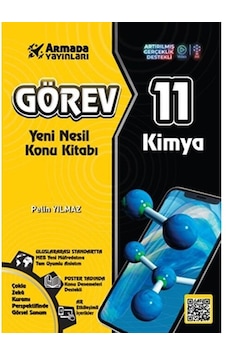 11. Sınıf Kimya Görev Yeni Nesil Konu Kitabı - Pelin Yılmaz - Armada Yayınları 11. Sınıf Kimya Görev Yeni Nesil Konu Kitabı - Pelin Yılmaz - Armada Yayınları