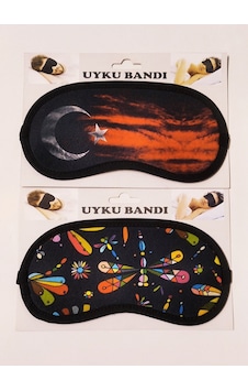 Bi Dünya Saat Aksesuar 2 Li Uyku Bandı Eğlenceli Figürlü Her Yaşa Uygun Renkli - 240001253 Renkli Bi Dünya Saat Aksesuar 2 Li Uyku Bandı Eğlenceli Figürlü Her Yaşa Uygun Renkli - 240001253 Renkli