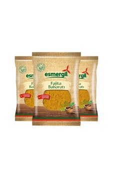 Esmergil Fajita Baharatı 3'lü Paket 3 x 30 Gr Esmergil Fajita Baharatı 3'lü Paket 3 x 30 Gr