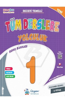 Üçgen Yayınları 1. Sınıf - Tüm Derslere Yolculuk - 2024 Üçgen Yayınları 1. Sınıf - Tüm Derslere Yolculuk - 2024