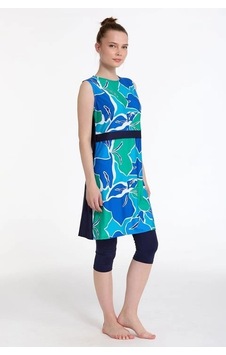 Angbutik Rivamare 0736-312 Uzun Tankini Takımı Çok Renkli Angbutik Rivamare 0736-312 Uzun Tankini Takımı Çok Renkli