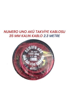 35 MM Kalın Kablo Çantalı 1000 Amper Akü Takviye Kablosu