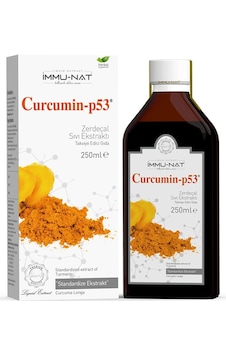 İmmu- Curcumin-p53 Zerdeçal Sıvı Ekstraktı 250 ML İmmu- Curcumin-p53 Zerdeçal Sıvı Ekstraktı 250 ML