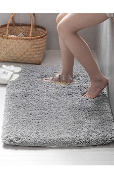 Saraz Halı Su Emici Banyo Ayak Halısı Havlusu Pofuduk Kaymaz Yıkanabilir Tüylenmez 40 X 60gri Gri Saraz Halı Su Emici Banyo Ayak Halısı Havlusu Pofuduk Kaymaz Yıkanabilir Tüylenmez 40 X 60gri Gri