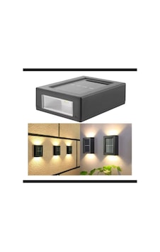Solar 4 Ledli 11cm Duvar Aydınlatması Sky-309 Evimdeyokyok Çok Renkli Solar 4 Ledli 11cm Duvar Aydınlatması Sky-309 Evimdeyokyok Çok Renkli