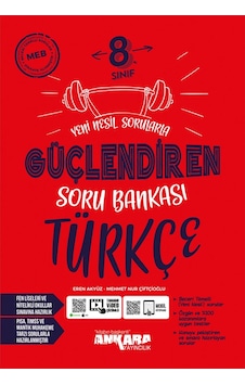 Ankara Yayınları Lgs 8. Sınıf Türkçe Güçlendiren Soru Bankası P-211416