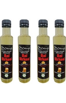 Çetinoğlu Fatma Hanım Bal Sirkesi 4 x 250 ML