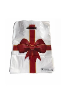 Takviyeli Baskılı Mağaza Poşeti 50 Adet No:3 33x45cm El Geçmeli Kurdele Desenli Poşet Takviyeli Baskılı Mağaza Poşeti 50 Adet No:3 33x45cm El Geçmeli Kurdele Desenli Poşet