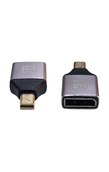 8k Mini Displayport Erkek To Display Port Dişi Çevirici Çift Yönlü Adaptör 8k Mini Displayport Erkek To Display Port Dişi Çevirici Çift Yönlü Adaptör
