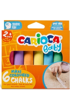 Carioca Bebek Jumbo Renkli Tebeşir 6 Renk