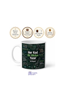 Teknoloji Bilişim Dergisi Anakart Kod Satırları Yazılım Donanım Temalı Porselen Kupa Hediye Bardak Beyaz / Çok Renkli Teknoloji Bilişim Dergisi Anakart Kod Satırları Yazılım Donanım Temalı Porselen Kupa Hediye Bardak Beyaz / Çok Renkli