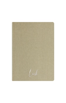 Luck Defter - Keten Sert Kapak - Çizgili 192 Sayfa 15x21,3cm - Ekru Çok Renkli Luck Defter - Keten Sert Kapak - Çizgili 192 Sayfa 15x21,3cm - Ekru Çok Renkli