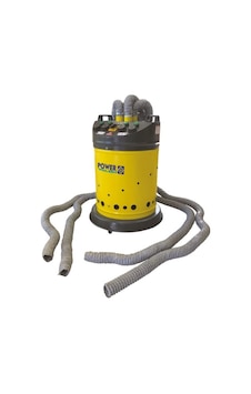 Power Wash RM08 Monofaze Sıcak Hava Oto İç Kurutma Makinası 4 Kol
