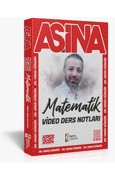 İsem Yayıncılık 2024 Aşina KPSS Matematik Video Ders Notu İsem Yayıncılık 2024 Aşina KPSS Matematik Video Ders Notu