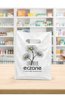 Eczane Poşeti 17x30 Cm Küçük Boy Bio El Geçme 800 Adet Eczane Poşeti 17x30 Cm Küçük Boy Bio El Geçme 800 Adet