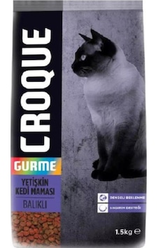 Croque Gurme Balıklı Yetişkin Kedi Maması 1500 G Croque Gurme Balıklı Yetişkin Kedi Maması 1500 G