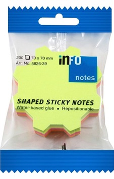 Info Notes 70x70 Dişli Postit 200 Yp. 582639 Info Notes 70x70 Dişli Postit 200 Yp. 582639