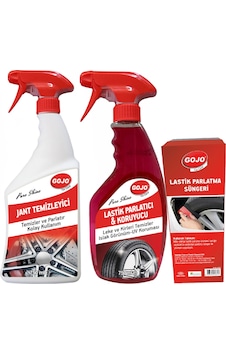 Gojo Lastik Parlatıcı 750 ML + Jant Temizleyici 750 ML