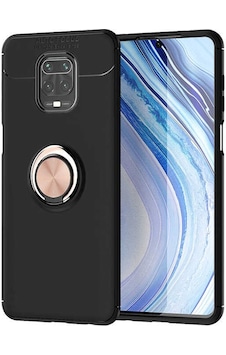 Xiaomi Redmi Note 9s Kılıf Zore Ravel Silikon Kapak Siyah-Rose Gold Xiaomi Redmi Note 9s Kılıf Zore Ravel Silikon Kapak Siyah-Rose Gold
