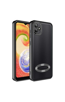 Galaxy A03 Kılıf Kamera Korumalı Logo Gösteren Zore Omega Kapak Siyah Galaxy A03 Kılıf Kamera Korumalı Logo Gösteren Zore Omega Kapak Siyah