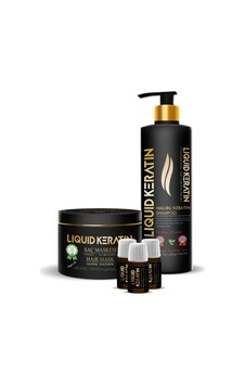 Liquid Keratin Evde Keratin Bakım Seti Şampuanlı Süper Set Liquid Keratin Evde Keratin Bakım Seti Şampuanlı Süper Set