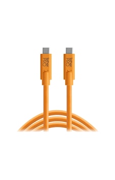 Tether Tools CUC15-ORG 4.6m USB Kablosu (USB-C - USB-C) Tether Tools CUC15-ORG 4.6m USB Kablosu (USB-C - USB-C)
