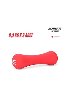 Joinfit Vinyl Neopren Dambıl Seti 0,5 Kg X 2 Adet Kırmızı Joinfit Vinyl Neopren Dambıl Seti 0,5 Kg X 2 Adet Kırmızı