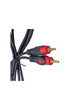 3.5 Mm Erkek/Erkek 3 Metre Stereo Aux Kablo Kutulu Powermaster