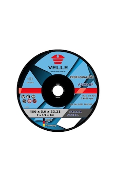 Velle 180X3 Metal Kesme  Taşı